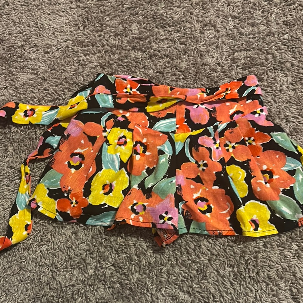 TODDLER- Floral Women's Shorts - Multicolor